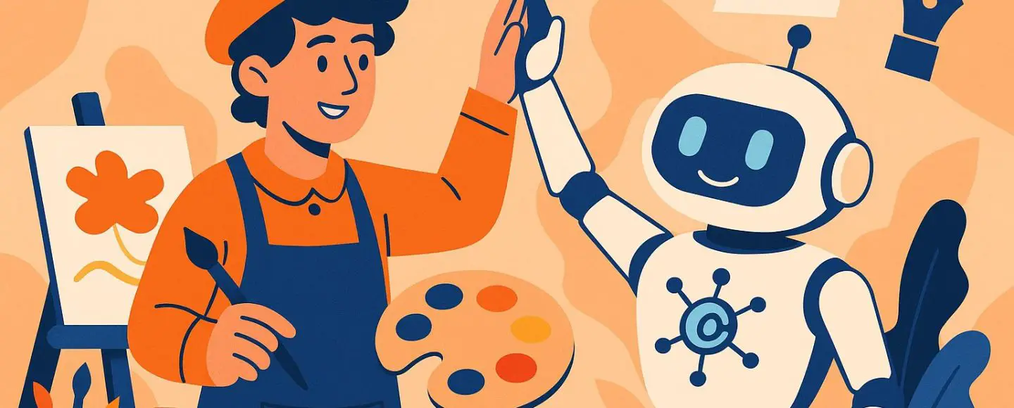 By embracing AI as a creative colleague