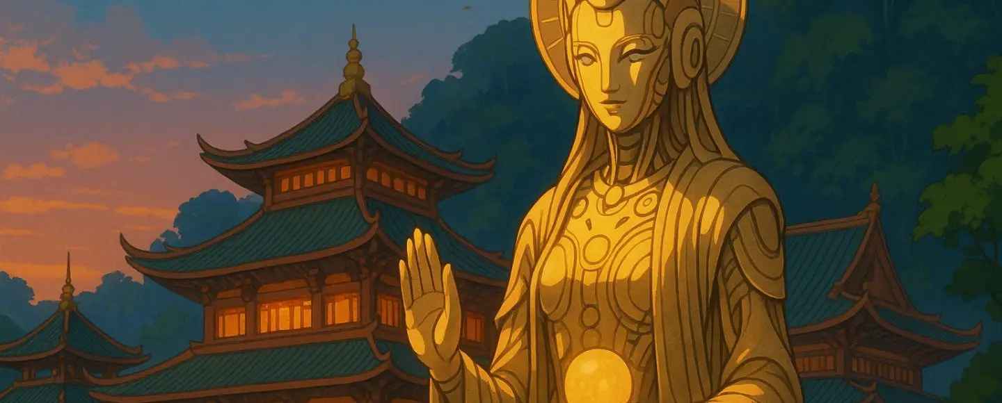 AI Devi Debut in the Temple of Malaysia
