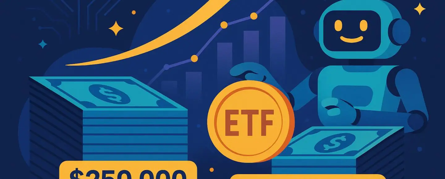 Convert $ 250,000 with AI ETF to $ 1 million